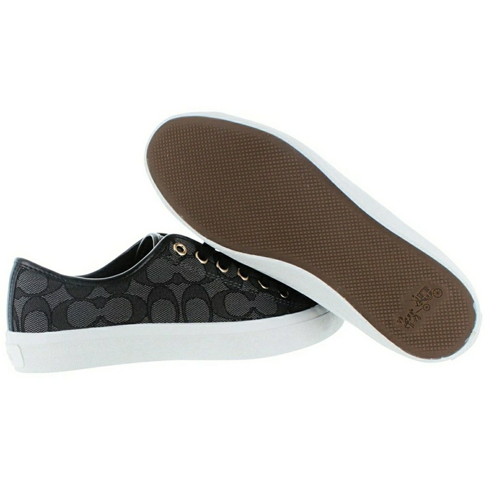 New! COACH Empire Signature Logo Sneakers Low Top - Picture 2 of 3